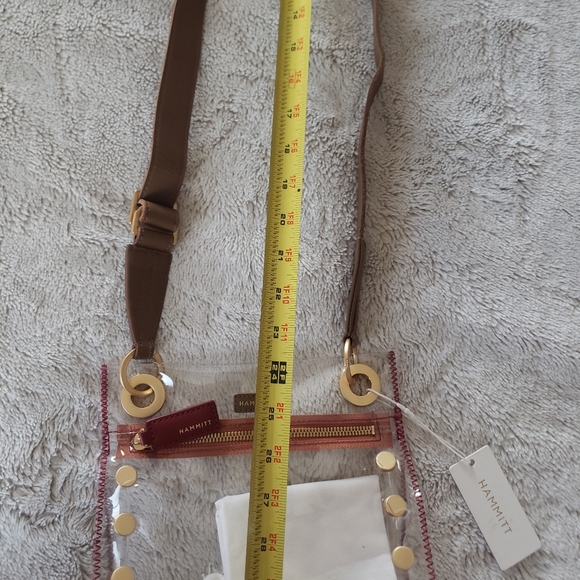 Hammitt Clear and Gold Women's Bag - Picture 6 of 8